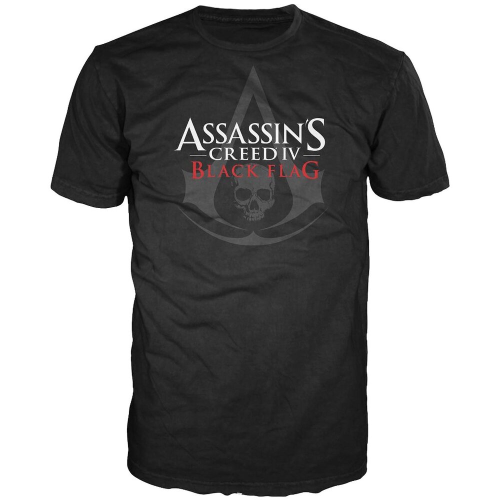 New! Assassin's Creed IV Black Flag T-Shirt Ubisoft Pirate Videogame